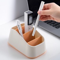 Boîte de rangement portable minimaliste multicouche magnétique en PP blanc de haute qualité, écologique, moulée par injection, pour le bureau et la maison