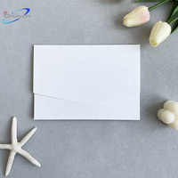 Enveloppes vertes personnalisées pour invitations de mariage OEM ODM