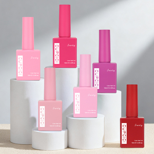 BIN san valentino Sweet Bloom Collection personalizzato 6 pezzi 15 ML Gel smalto Set stesso colore bottiglia Kit di smalto per unghie Gel UV - Product Image 5
