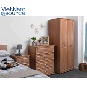Detalles de muebles de alta durabilidad Muebles de vivienda para estudiantes-Juego de cama de vivienda para estudiantes de madera contrachapada resistente-Directo de fábrica Vietnam - Product Image 2