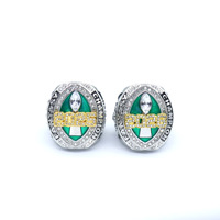 Nouvelle Bague de Championnat de Football FFL 2025-2026 la plus vendue, en Alliage et Pierres Précieuses, Bijou de Football pour Homme, Cadeau pour Fan