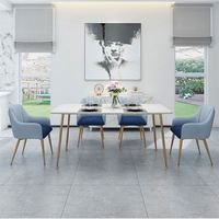 Moderne Wohnzimmer möbel Tisch Gold Marmor Esstisch Esstisch