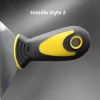 Couteau à mastic en acier au carbone de qualité industrielle avec manche en bois dur et lame en acier inoxydable, vente en gros d'usine
