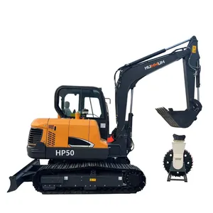 EURO 5 Free Shipping Epa Mini Excavator 5 Ton Mini Excavator 5 Ton