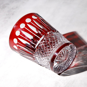 Vaso de cristal grabado a mano de 250ml clásico moderno, barras de grabado de diseño Floral talladas personalizadas de fábrica para beber vino - Product Image 4