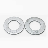 High Strength Metal ASTM F436 Hardened Carbon Steel Washers F436M F436 Flat Washer