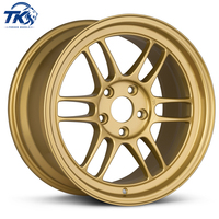 Rines de Aluminio Forjado 6061 T6 Ligeros para Autos, de 15, 16, 17 y 18 Pulgadas, Estilo JDM Racing RPF1, para Honda y Subaru