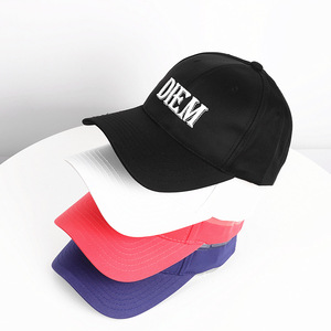 Gorra de béisbol Diem 100% algodón con bordado, gorra informal unisex - Product Image 2