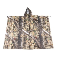 Offre Spéciale léger 3D feuille Camouflage Ghillie costume imperméable Polyester chasse vêtements Unique feuilles Camo Design chasse
