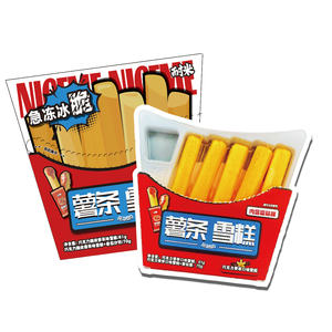 NiCEME Design unico gelato a forma di patatine fritte cioccolato vaniglia sapore unico <span class=keywords><strong>Snack</strong></span> novità <span class=keywords><strong>Snack</strong></span> - Product Image 1