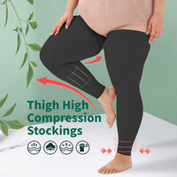 Chaussettes de compression pour cheville CLASSE 2 Médicales au-dessus du genou Écologiques Spandex/Nylon