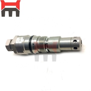 Vanne de contrôle hydraulique pour excavatrice SK200-5 SK200-6, vanne de décharge métallique YN22V00001F1 - Product Image 2