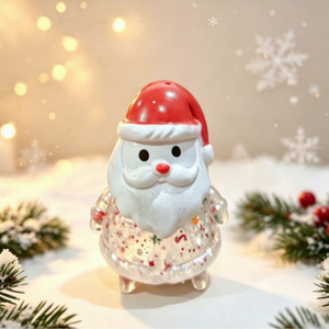 Jouet boîte mystère de Noël à presser en maltose, très populaire, avec paillettes et sequins, balle anti-stress à rebond lent, jouet à pétrir - Product Image 4