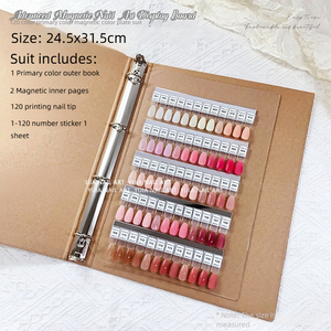 Présentoir de Couleurs pour Ongles, Nuancier de Vernis à Ongles en Gel, Plaque de Rangement Spécifique pour Salon de Manucure - Product Image 2
