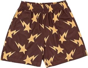 Pantalones cortos de baloncesto de verano BSCI personalizados al por mayor de alta calidad pantalones cortos transpirables de secado rápido impresos de Pakistán - Product Image 1