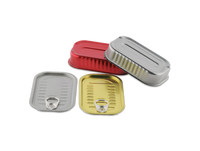 Boîtes de poisson thon/sardine rectangle vide boîtes de conserve 2 pièces faisant la machine