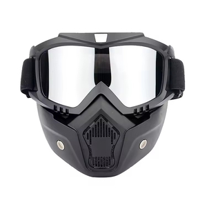 Logo personnalisé <span class=keywords><strong>Lunettes</strong></span> d'équitation unisexes coupe-vent de haute qualité pour adultes <span class=keywords><strong>Lunettes</strong></span> de cyclisme et de moto <span class=keywords><strong>vintage</strong></span> - Product Image 1