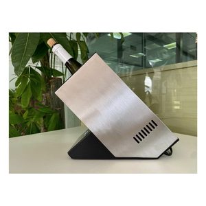 <span class=keywords><strong>Celler</strong></span> de vino inoxidable para uso doméstico, refrigerador pequeño de champán, vino tinto y blanco - Product Image 4