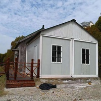 Maisons modulaires mobiles avec panneau sandwich de construction, montage rapide, maison avec conteneur de luxe
