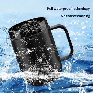 American-Style App Smart Temperature-Control Vacuum Stainless Steel Mug Large-Capacity <b>Heating</b> Coffee Cup Modern <b>USB</b>-Charged - Product Image 4