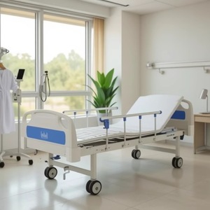 เตียงโรงพยาบาลเป่าซิน ขนาด 2000*900*550 มม. เตียงพยาบาลแบบปรับมือ สำหรับผู้สูงอายุและผู้ป่วยติดเตียง - Product Image 1
