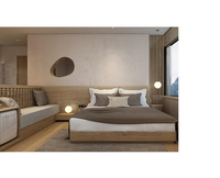 Komplettes Modernes Hotelzimmer-Möbelset 5-Sterne Schlafzimmer-Set Super-King-Size Moderne Hotel-Schlafzimmermöbel
