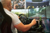 Accessoires Simulateur de Course Automobile CAMMUS Volant Direct Drive et Pédalier pour Jeu
