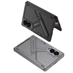 เคสโทรศัพท์แบบพับได้ วัสดุ PC แข็งแรงทนทาน พร้อมการปกป้อง 360 องศา และฟังก์ชั่นตั้งวาง สำหรับ Z Fold 8 - Product Image 4