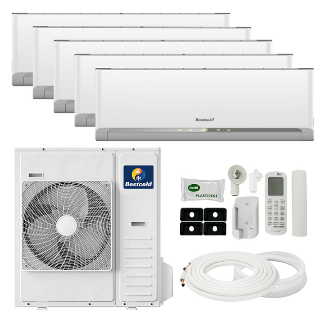 High Quality Inverter Mini Split AC Smart Air Conditioners Wifi Ceiling Mount 5 Zone Multi Split Inverter Air Conditioner