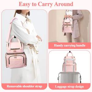 Muestra Gratuita de Fábrica: Estuche Organizador Grande con Cremallera para Esmaltes de Uñas, Set de Herramientas, Bajo MOQ, Bolsa Personalizada para Esmaltes, Estuche de Transporte, Bolsa de Manicura - Product Image 3