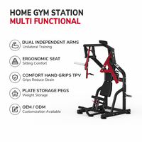 Commercial 45 °   Machine de presse à jambes inversée à charge libre avec cadre en acier pour l'amélioration des équipements de salle de sport, approvisionnement à long terme, MOQ 5 pièces