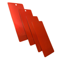 Revêtement en poudre métallique rouge antirouille pour quincaillerie métallique