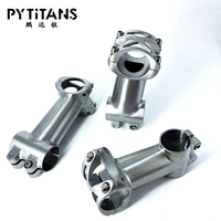 Vente directe d'usine accessoires de vélo cadre de vélo tige de vélo en alliage de titane vtt vélo de route tige de guidon de vélo par PYTITANS