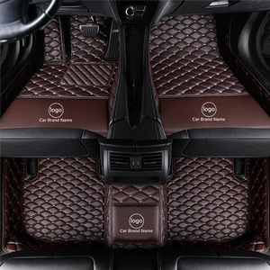 Alfombrillas de Coche de Lujo Hechas en Fábrica, Completas, de Cuero, Antideslizantes 7D, de Doble Capa, para Alphard CR-V con Volante a la Derecha - Product Image 3