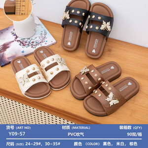 Nouvelles sandales de plage pour enfants, vente en gros, chaussures de mode, chaussures d'école, chaussures d'été blanches souples pour enfants, pantoufles - Product Image 5
