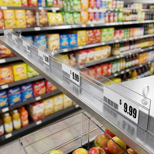 Étiquette adhésive en PVC pour supermarché, bande de données, porte-prix pour étagères - Product Image 1