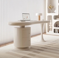 Bureau de style crème petit appartement maison tenir léger luxe bureau simple moderne simple bureau d'ordinateur