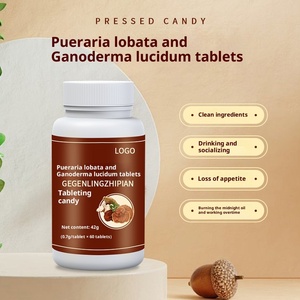 Kudzu gốc & Reishi máy tính bảng dành cho người lớn thảo dược bổ sung cho gan & dạ dày hỗ trợ sức khỏe vẻ đẹp & tăng trưởng tóc 60 đếm - Product Image 5