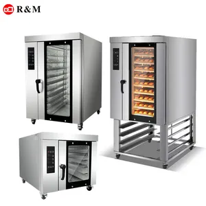 Stand commerciale sotto l'armadio euro pro digital 5 vassoi forno a convezione pezzi di ricambio sublimazione in vendita turbofan 220 240v