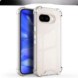 Funda transparente compatible con Google Pixel 9 Pro XL, protección contra caídas en las cuatro esquinas para Google Pixel 9A, funda degradada de dos tonos. - Product Image 2