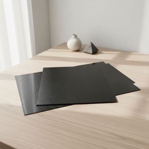 SHENYU - Surtido de Láminas de Fibra de Carbono 3K (Tejido Liso/Sarga) de 5 mm, Alta Resistencia, para Accesorios Industriales y Paneles Automotrices - Product Image 2