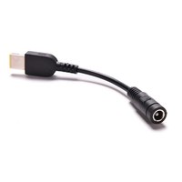 Cantell DC 5.5*2.1mm femelle à 11*4.5mm mâle prise d'alimentation cc adaptateur câble de connecteur pour ordinateur portable Lenovo