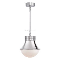 Lustre en verre de Murano vintage de luxe conçu sur mesure pour l'éclairage de l'île de restaurant E26 E27 Dimmable Bulb Pendant Light