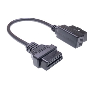 <span class=keywords><strong>OBD</strong></span>-II OBD2 Góc Phải 16 Pin Xe Tự Động Nam Đến Nữ Cáp Mở Rộng Chẩn Đoán Bộ Mở Rộng Dây Adaptor - Product Image 2
