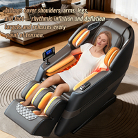 8026 Nouveau fauteuil de massage 8D à gravité zéro avec airbag chauffant, durable, confortable, économique, livraison rapide, directement de l'usine