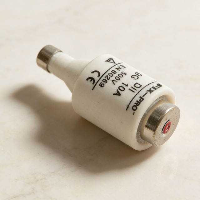 HOLSTAN Link Type 500V IEC Certified Cartridge Fuse Universal Compatibility High Precision Industrial Use DII E27 Ceramic