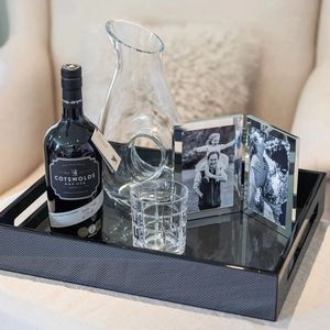 Bandeja de Servir Decorativa de Madera Lacada, Moderna, Ligera, de Lujo, Hecha a Mano, Ecológica, para Uso en el Hogar, Hotel o Comedor, Económica - Product Image 4