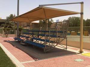 Calidad Superior personalizable Serie 2M Marca italiana CETA Ajustable Acero galvanizado en caliente Prefabricado Entretenimiento deportivo - Product Image 4