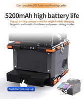 Promotion M5 Soudeuse par Fusion de Fibres Optiques à 6 Moteurs, Alignement de Cœur de Fibre, Machine à Épisser, Soudeuse Optique
