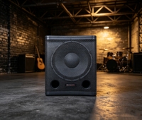 AIWA550W RMS 138dB SPL Subwoofer Activo Profesional de 18 Pulgadas con Control de Red RJ45 para Escenario, Sistema de Amplificación de Sonido
